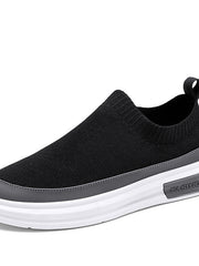 Kişi Ayaqqabı Yeni Yaz və Yay Nəfəs ala bilən Fly-knit Sneake