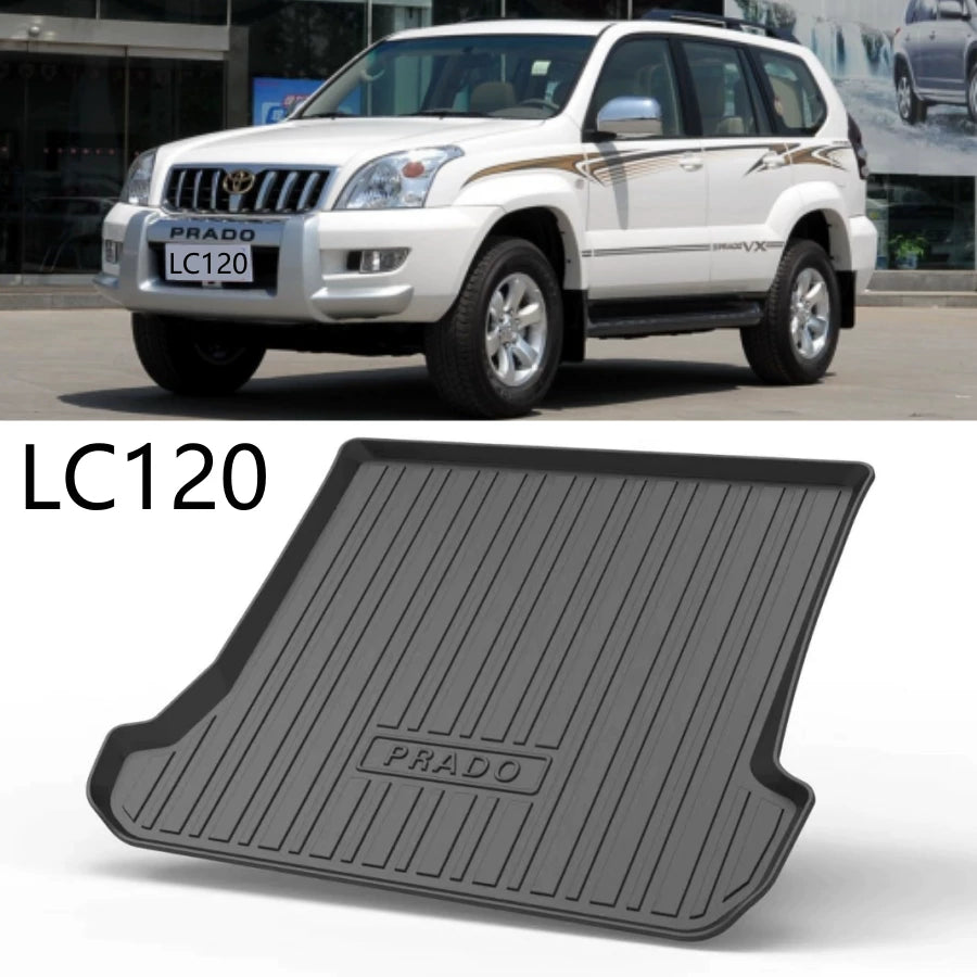 Xüsusi TOYOTA LC150 Prado 120 Prado baqaj döşəməsi TPE rezin suya davamlı arxa qapı