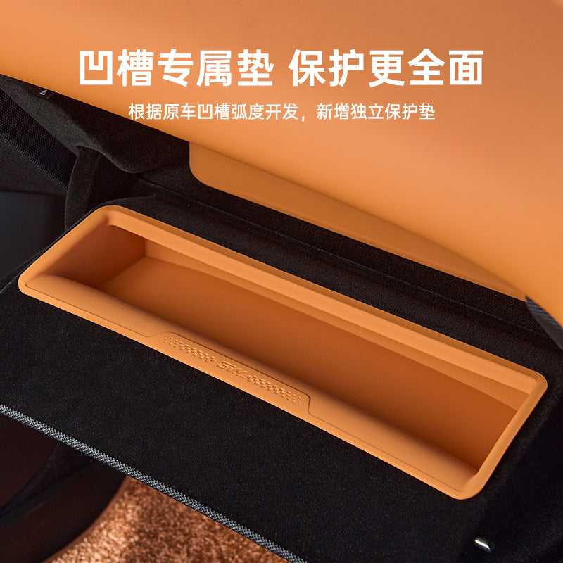 Xiaomi YU7 sərnişin tərəfi əlcək qutusu çekmece tipli avtomobil aksesuarları üçün 3W silikon saxlama qutusu