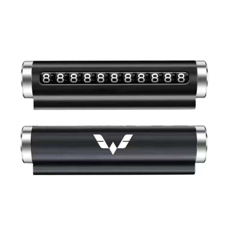 Müvəqqəti Dayanacaq Mobil Telefon Nömrəsi Avtomobil Hərəkət edən Nömrə Nömrəsi Dekorasiyası Avtomobil üçün Avtomobil Nömrəsi Hərəkət edən Avtomobil Təchizatları Dekorasiyası Avtomobilin Salonunun Tam Kolleksiyası