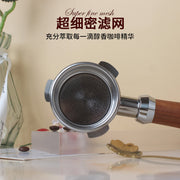 Qəhvə maşını dibsiz tutacaq 54 mm bərk ağacdan tutacaq Breville Platinum BES870/878/879/880 universal