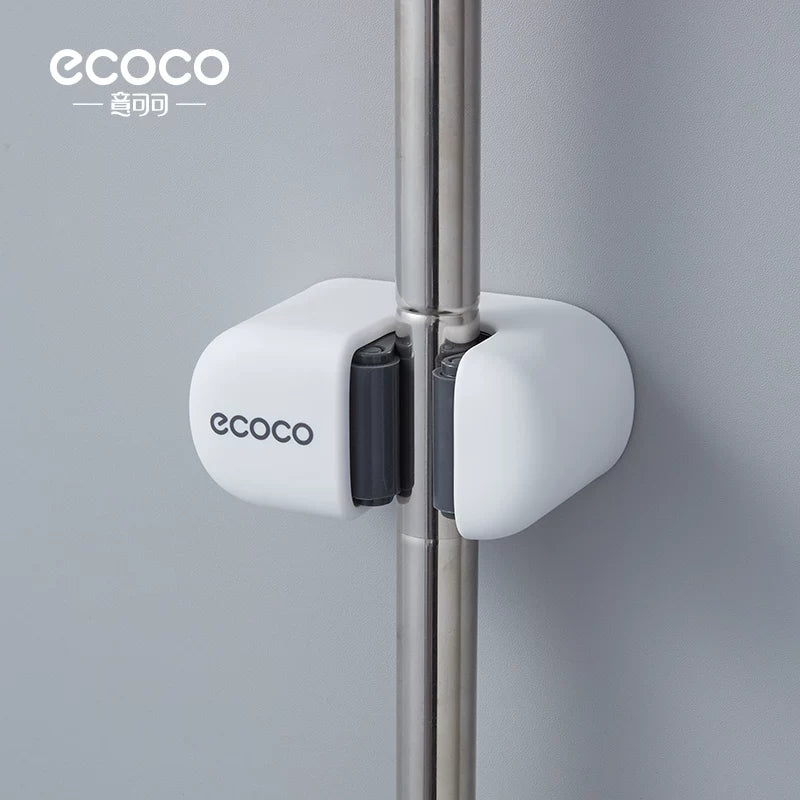 ecoco mop çəngəl asılqan divara asılan vanna otağı mop saxlama rafı yapışqan güclü süpürgə klipi