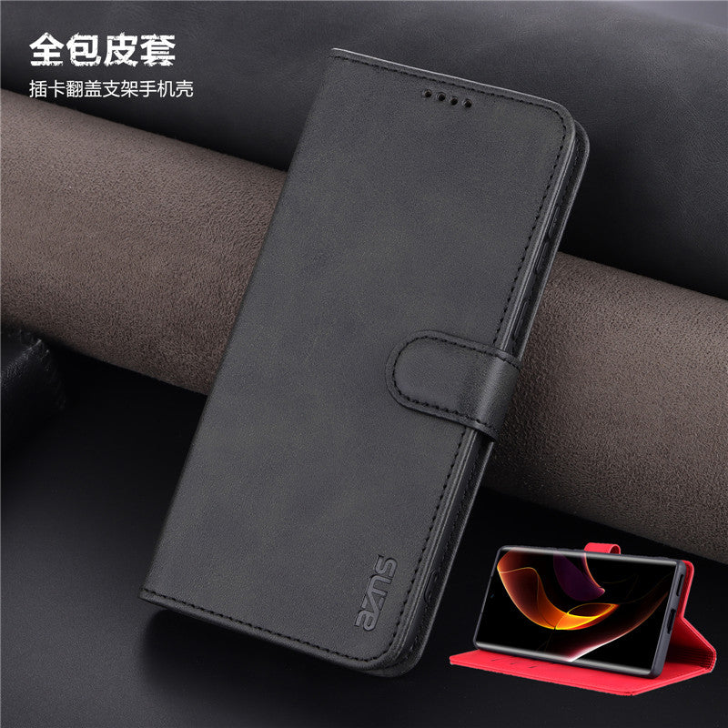 New Honor 60 Pro phone case, suitable for Honor 70 Pro, anti-fall protective case, Honor 60 flip cover, card slot, new silicone soft case, business men and women phone case