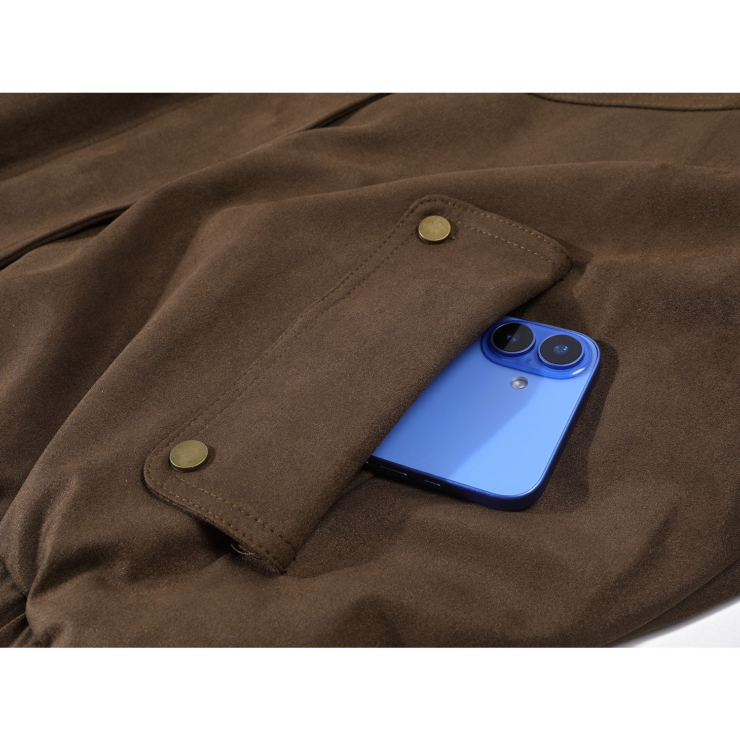 Cholisa Payız/Qış Yeni Maral Dərisi Yun Astarlı Qalın Palto Qadın Merard Retro Yaxa İsti Gödəkçə Top