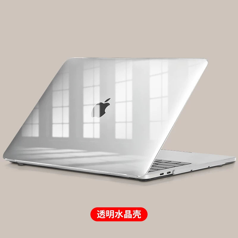 Apple notebook üçün uyğundur qoruyucu qutu MacBook pro qoruyucu qutu M2 şəffaf hər şeyi əhatə edən qabıq Mac kompüter 2023 düşməyə qarşı M2 şaxtalı 14/15/16 düymlük cızıqlara qarşı hava ultra nazik model yeni 19