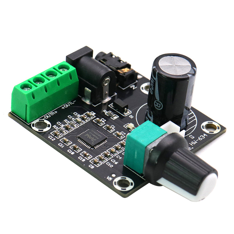 PAM8610 modulu iki kanallı 12V yüksək dəqiqlikli güc gücləndirici lövhəsi D sinifi təmiz rəqəmsal güc gücləndiricisi 15W*2 yüksək güclü