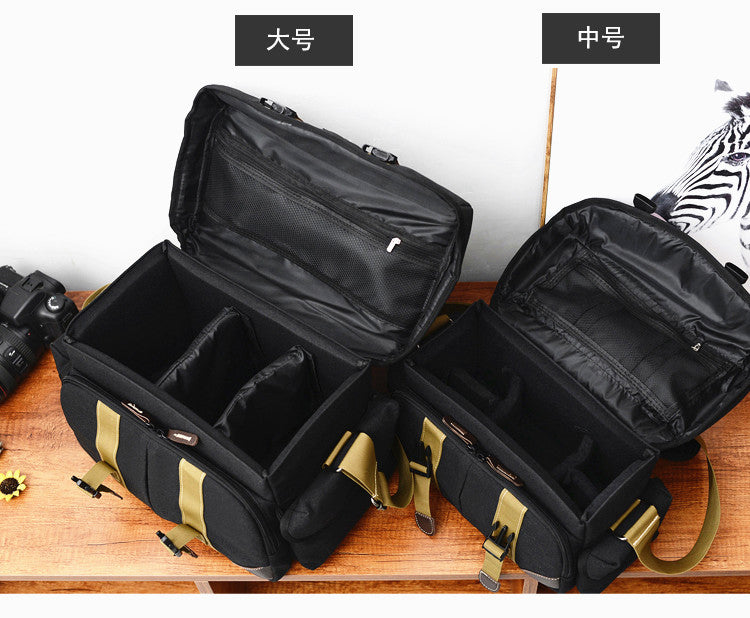 Nikon SLR kamera çantası D850D7500D810D71007200 təsadüfi açıq havada çiyin fotoqraf çantası üçün uyğundur