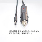 0,75 Kvadrat Metr Mis Qalın 12V Avtomobil Şarj Cihazı Elektrik Şnurlu Siqaret Çakmağı Dc5.5x2.5 Kişi Konnektoru Neytral 10A daxilində