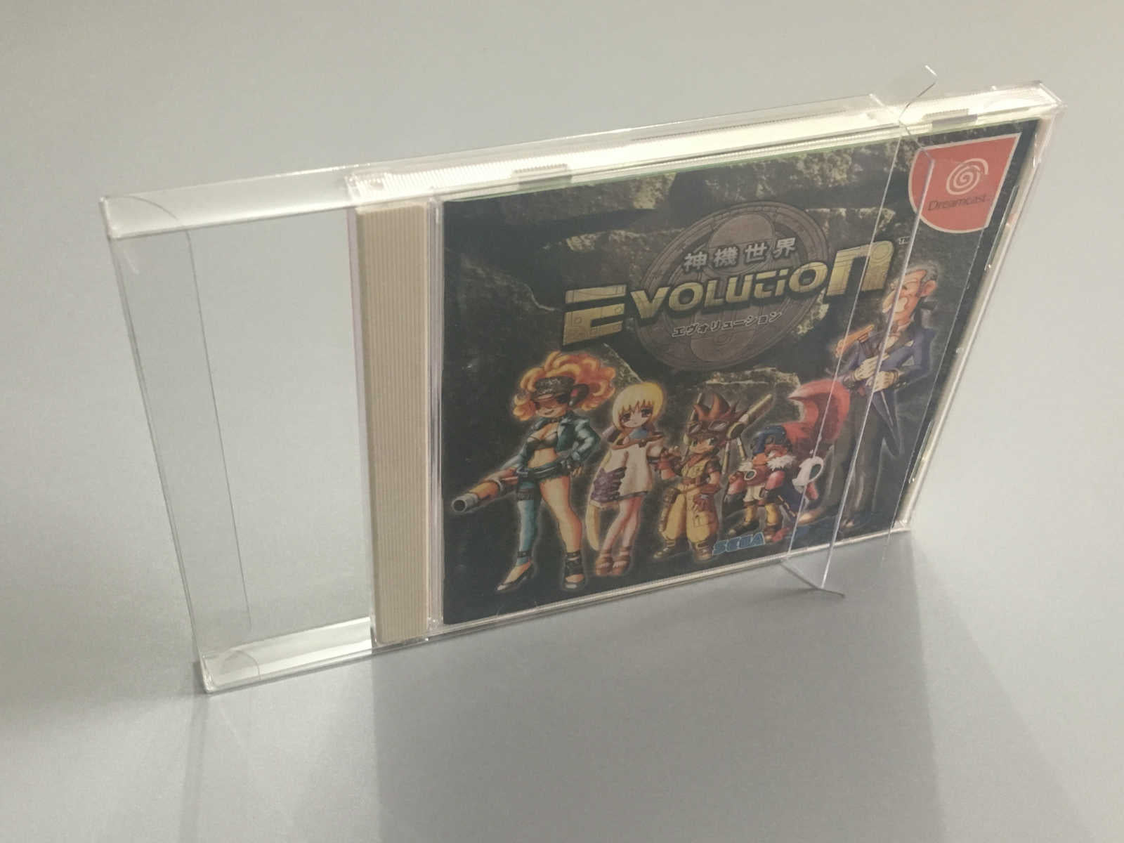 Sega DC Sega 7-ci nəsil oyun qoruma qutusu kolleksiya ekranı saxlama qutusu şəffaf ekran qutusu tək diskli 1CD