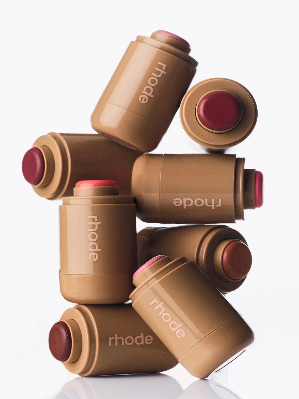 Rhode Hailey ənlik çubuğu (dodaq və yanaq üçün ikiqat istifadəli kontur kremi, donuz əskinası, orijinal qız məhsulu)