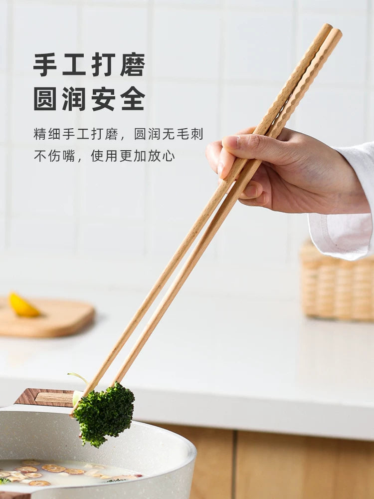 Kawashimaya mətbəxi qızartmaq üçün xüsusi uzadılmış yemək çubuqları, yüksək temperatura davamlı, əriştə, əriştə, qızardılmış xəmir çubuqları, taxta çubuqlar bişirmək üçün sürüşməyən qaynar çubuqlar