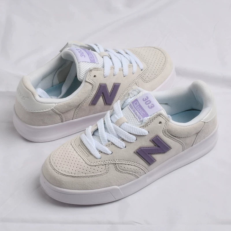 New Balance 303 idman ayaqqabıları, yüngül, çoxfunksiyalı, retro kişi ayaqqabıları, dəbli Koreya üslublu qadın ayaqqabıları, gündəlik, dəbli, sürüşməyən, trend brend.