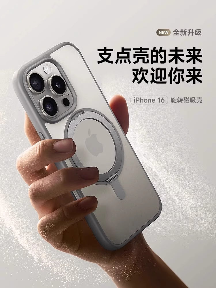 [Almaniyadan gətirilib] iPhone16promax mobil telefon qutusu 2026 üçün uyğundur, yeni lens, hər şey daxil olmaqla, düşmə əleyhinə Apple 17pm pivot 15 mötərizə 14Magsafe maqnit şəffaf 3 qoruyucu örtük