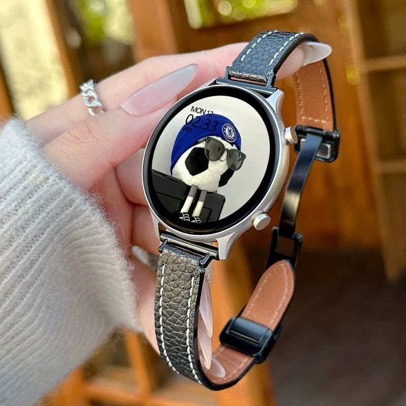 Ağıllı Saat Qadın Dəyirmi Ekranlı Bluetooth Zəng 2025 Uzun Ömürlü Yuxu Ürək dərəcəsi Sağlam Qaçış İdman Qolbağı