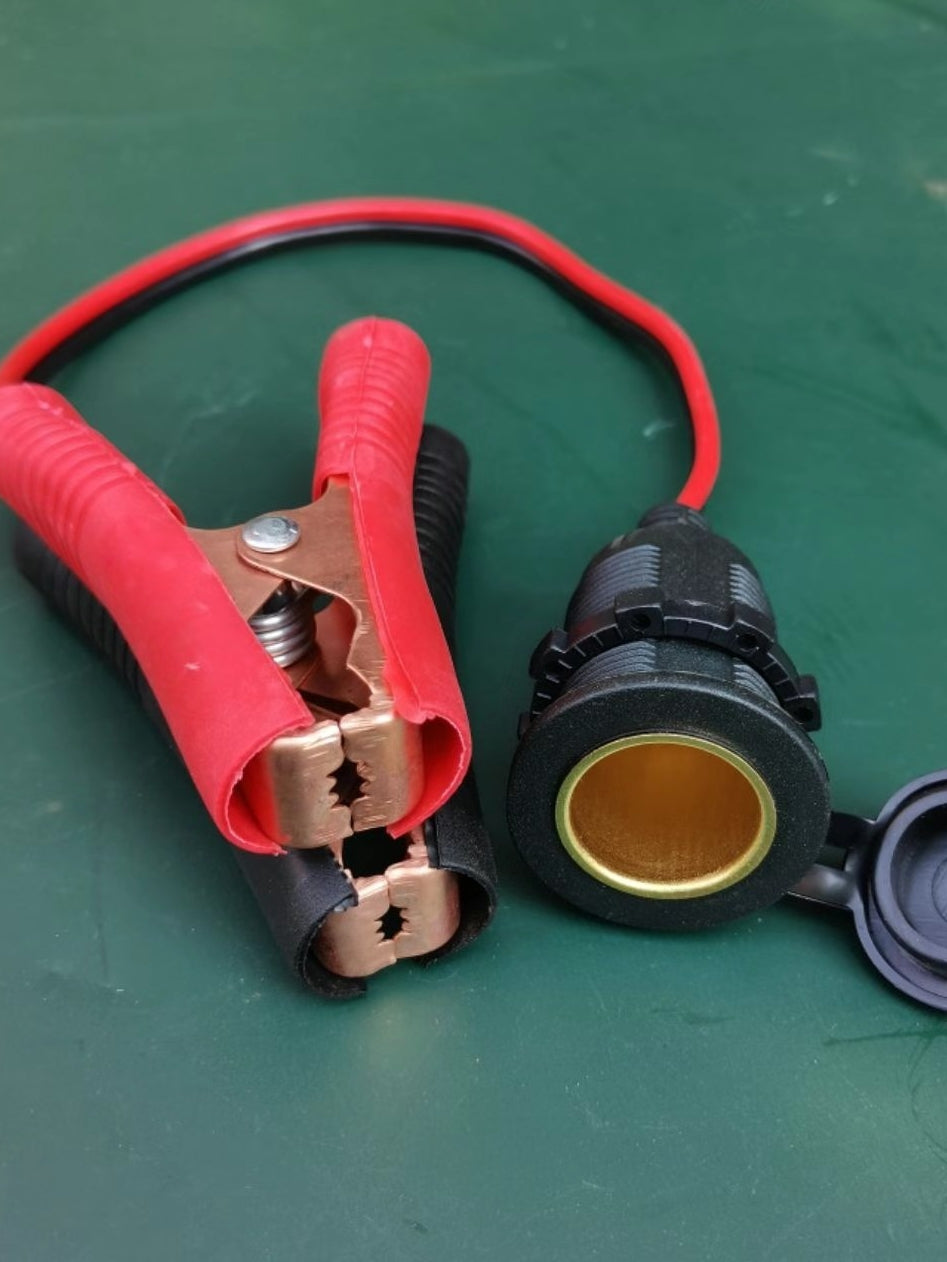 Yüksək Güclü Avtomobil Siqaret Çakmağı Elektrik Rozetkası USB Mis Bold 2.5 Mənzil Sığortası Uzatma Kabel ilə dəyişdirilmiş