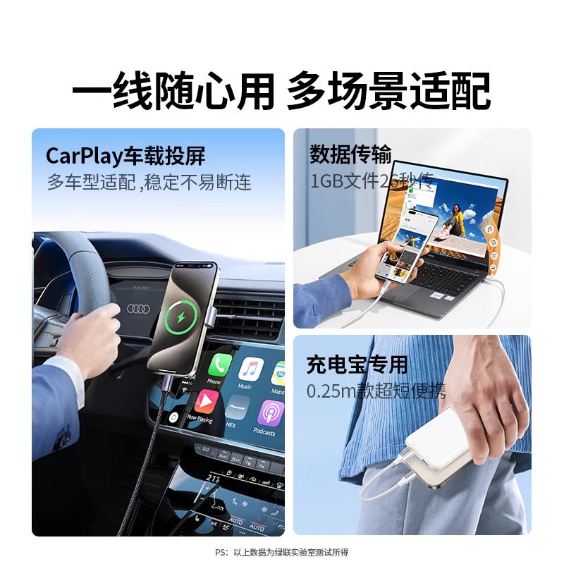 Greenlink typec məlumat kabeli sürətli şarj dirsək Xiaomi Samsung Redmi oppo Huawei Honor 5a üçün uyğun super sürətli şarj qısa xətt tpc enerji bankı Android mobil telefon şarj cihazı xətti qısa uzatma 2m