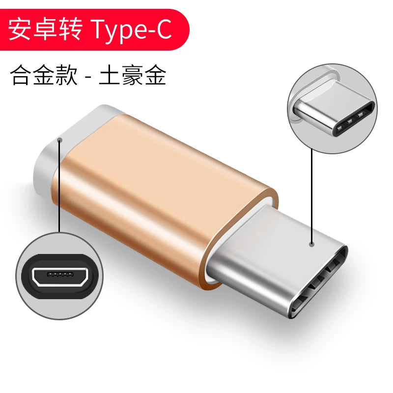 Eyni tipli adapter p10 glory 20 data kabeli oppo cib telefonu xm8 adapter 9 üçün uyğundur, tipc adapter mikro interfeysi vivo üçün işıqlandırma ilə doldurulur
