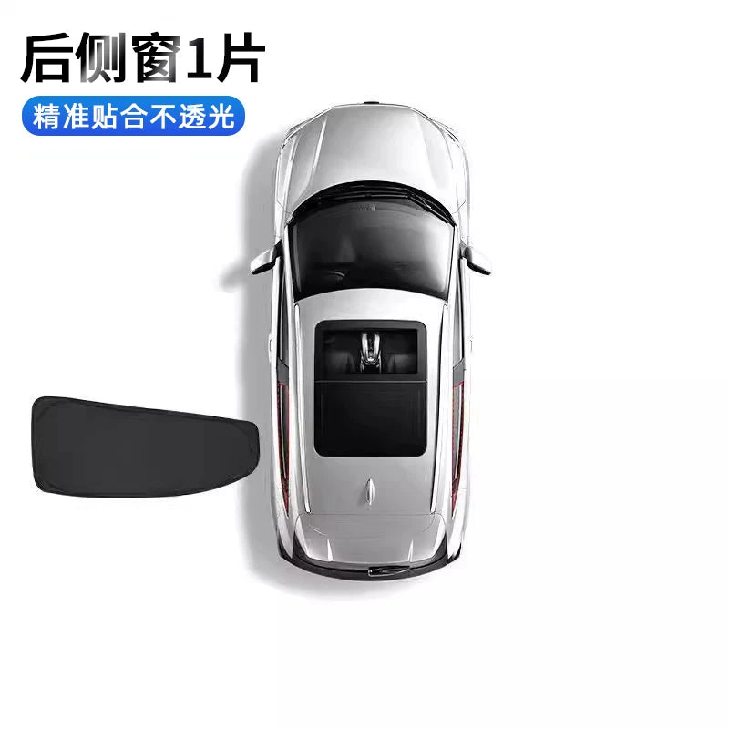 Günəşdən qorunma, istilik izolyasiyası, həşəratların qarşısının alınması, məxfilik, avtomobil pəncərə pərdəsi üçün Chery Exploration 06 avtomobil üçün torlu günəşdən qoruyucu pərdə uyğundur.