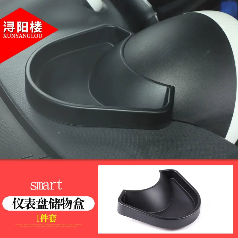 Mercedes-Benz Smart saxlama qutusu, mərkəzi konsol modifikasiyası, əl əyləci saxlama qutusu və Smart qapı qoltuqaltı qutusu bəzəyi üçün uyğundur.