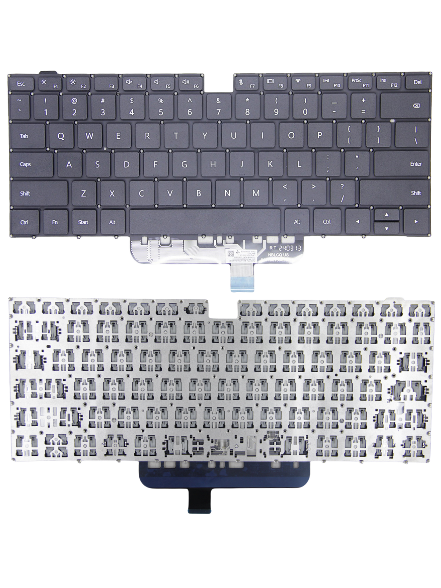 Huawei HLY HBB HBL KLV-W19 W29 W19D W29L WAH9P WF/WAQ9 klaviaturası üçün uyğundur