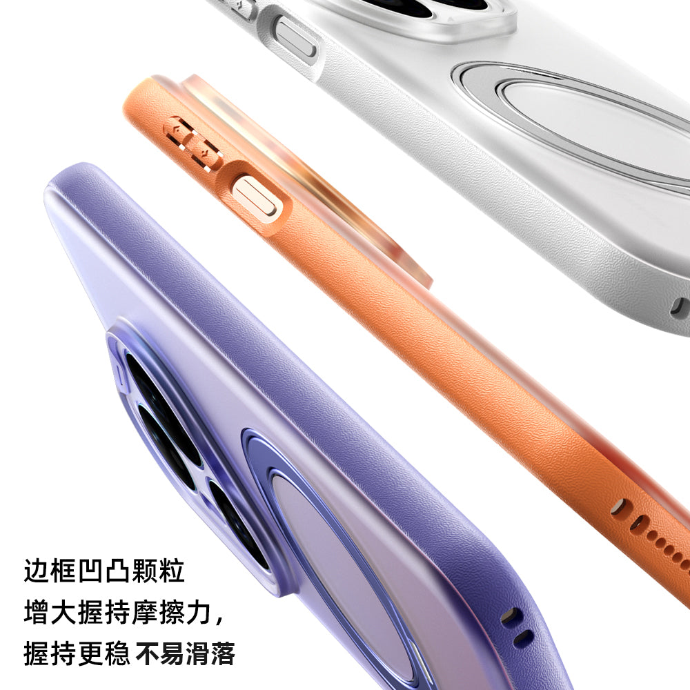 Huawei pura90promax mobil telefon qutusu üçün uyğundur, yeni 360° fırlanan maqnit stend pura90pro dəriyə bənzər şaxtalı şəffaf p90p lens hər şey daxil olmaqla yüksək səviyyəli düşməyə qarşı ultra nazik xarici Xiao
