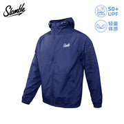 SLAMBLE çalışan windbreaker 25 kişi və qadınlar üçün idman gödəkçələri, açıq havada çoxfunksiyalı boş payız külək keçirməyən gödəkçələr