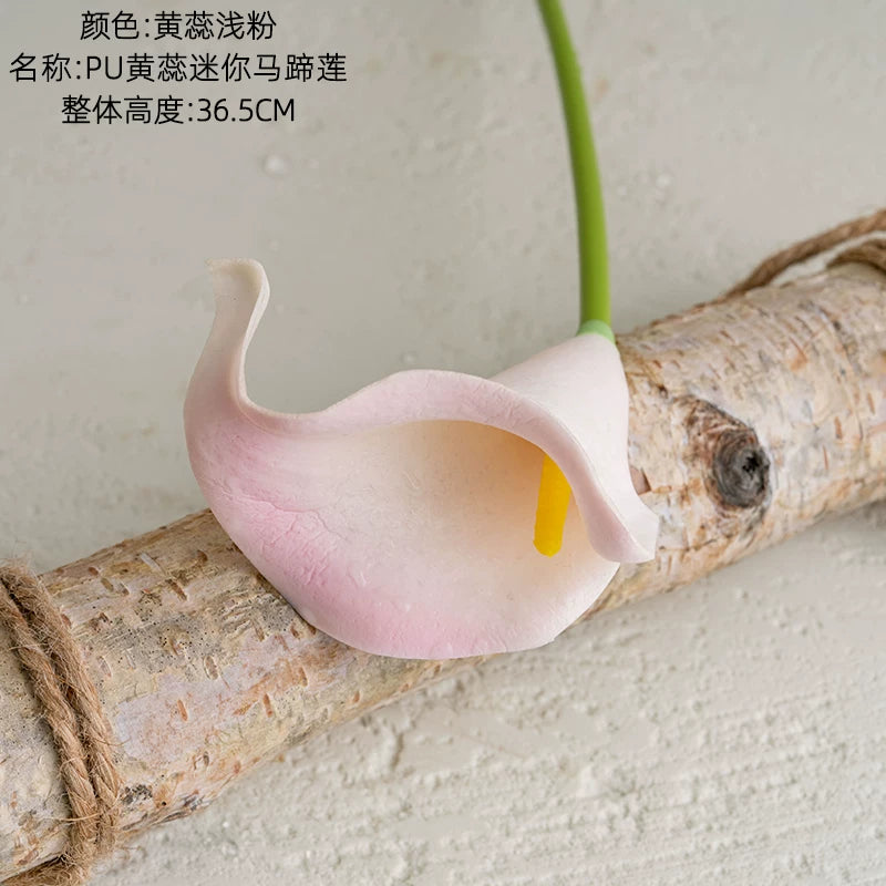 beautiful artificial flower calla lily Home decoration bridal artificial flower