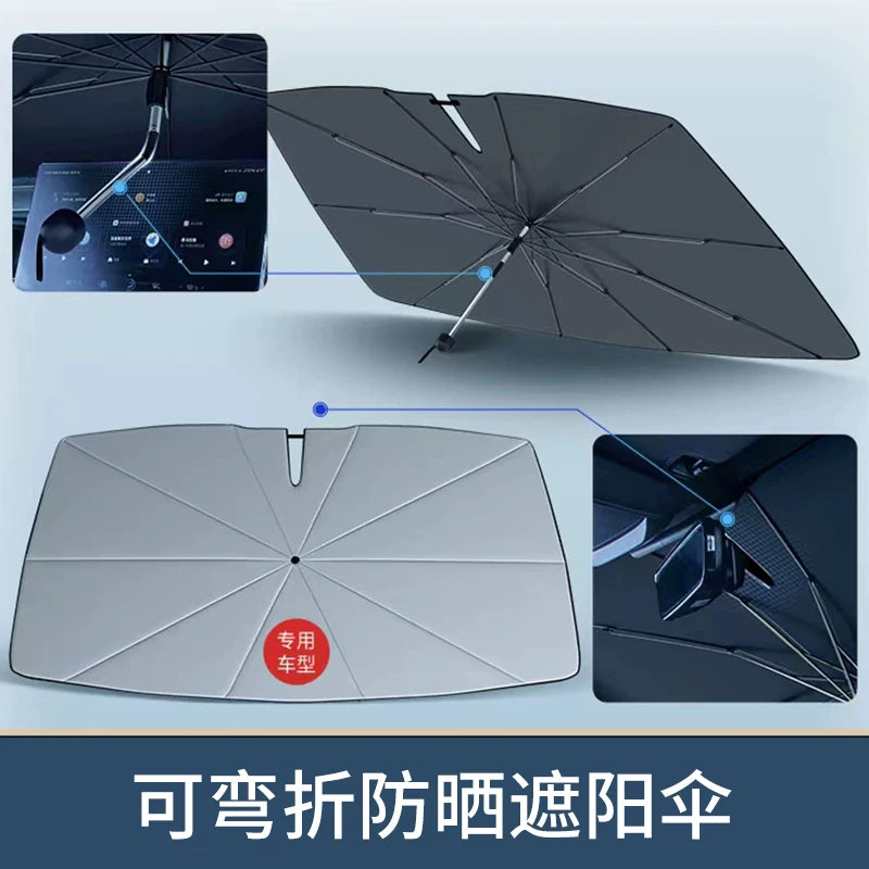 Car sunshade, 300/500/400/700Hi4-T windshield sunshade, light blocking panel