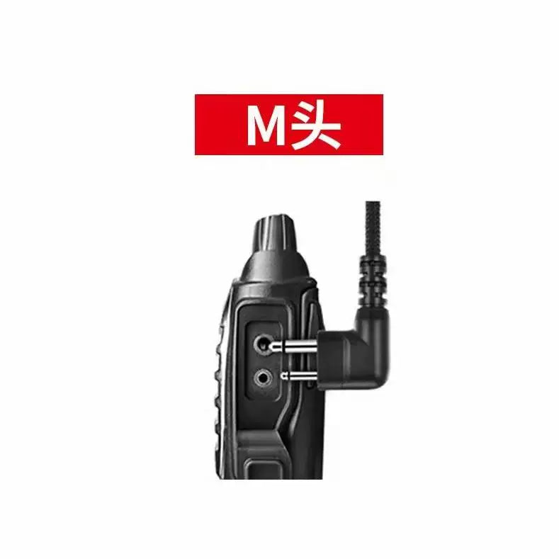 Walkie-talkie qulaqlıq Motorola aksesuarları K head M baş universal rasiya telefon qulaqlığı şnur qulaqcıq növü