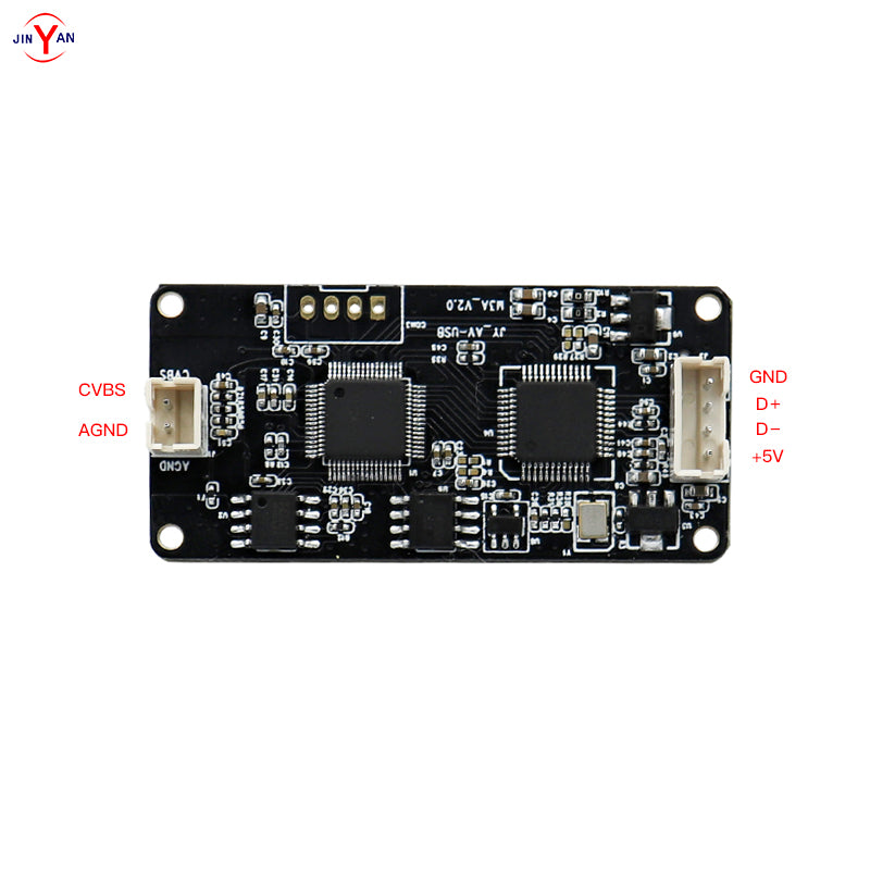 Analoq-USB rəqəmsal siqnal CVBS-dən USB-kamera qar dənəciyi AV-dən USB-yə video çevirmə modulu lövhəsi