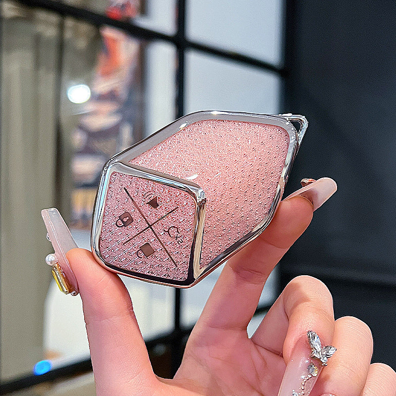 Suitable for Deep Blue S07/L07/S05/SL03 key cases, car cases, full-coverage crystal screen smart key chains