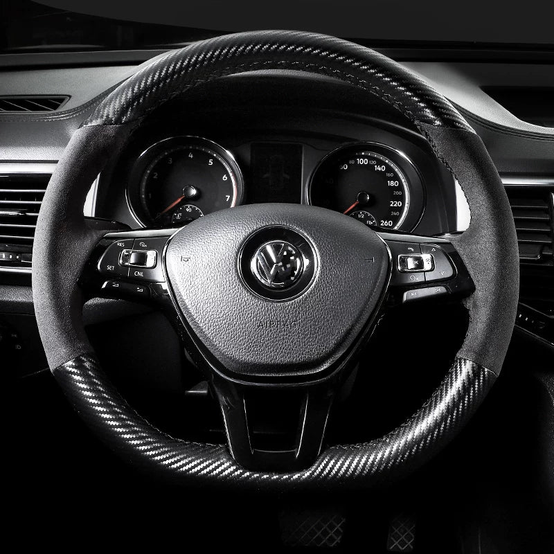 Hyundai Elantra, Hyundai Mistra, Hyundai Yuedong, Tucson və Langdong ix35 üçün qış versiyası üçün əl ilə tikilmiş orijinal dəri sükan örtüyü.