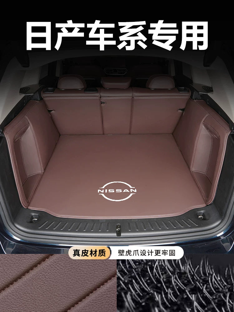 All-inclusive luggage floor mats suitable for all Nissan models including N7, Sylphy, Qashqai, X-Trail, Teana, Tanlando, Tiida, Livina and Murano.