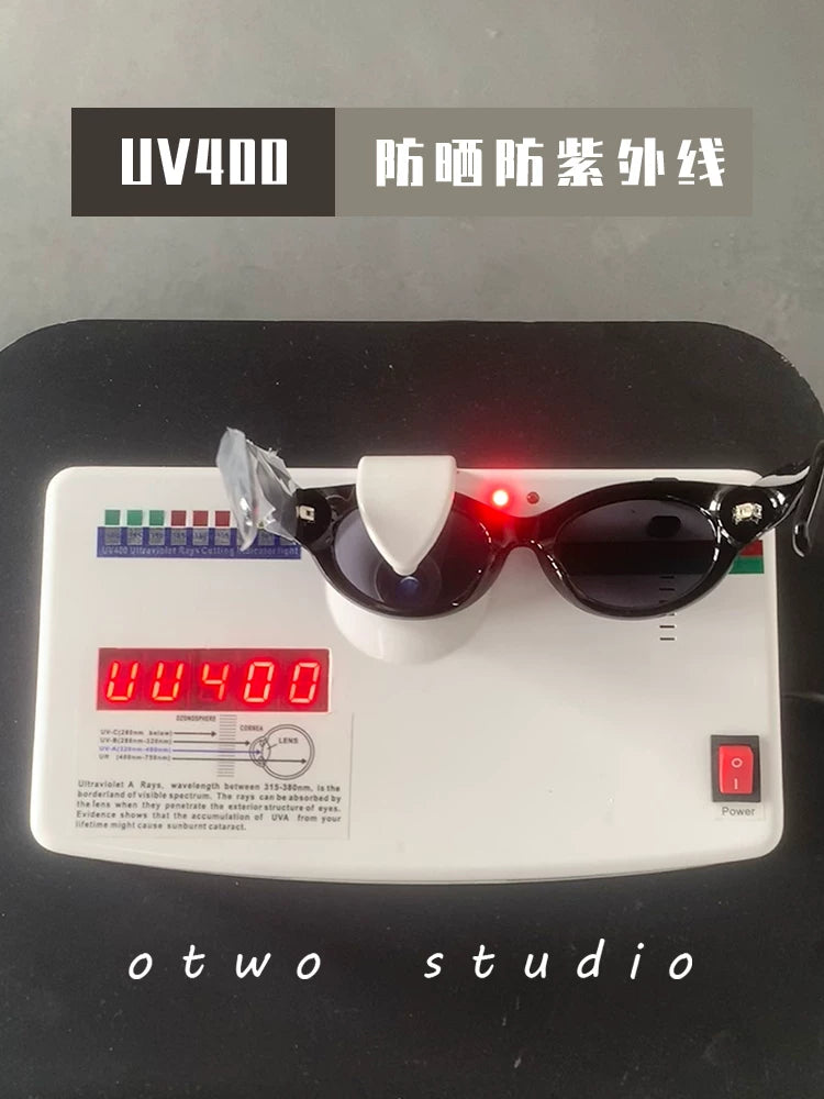 Qadınlar üçün Koreya isti qız pişik gözü günəş eynəyi, yüksək səviyyəli 2026 yeni retro günəş eynəyi, anti-UV, Avropa və Amerika sərin