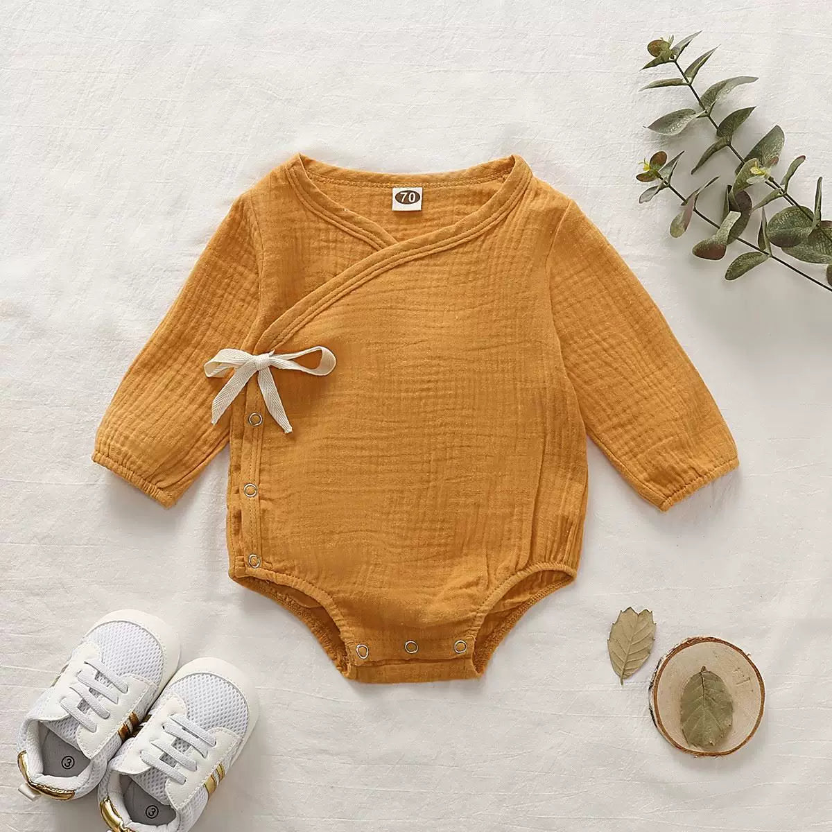 Yenidoğulmuş Körpə Oğlan Qızlar üçün Romper Kombinezon Körpə Uşaq Geyimləri