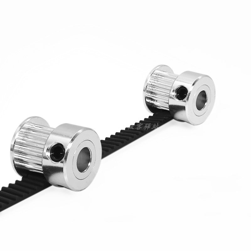 2GT sinxronizasiya çarxı 16/20 dişli daxili dəlik 5/6/6.36 eni 6 mm ötürmə kasnağı 3d Geek Station