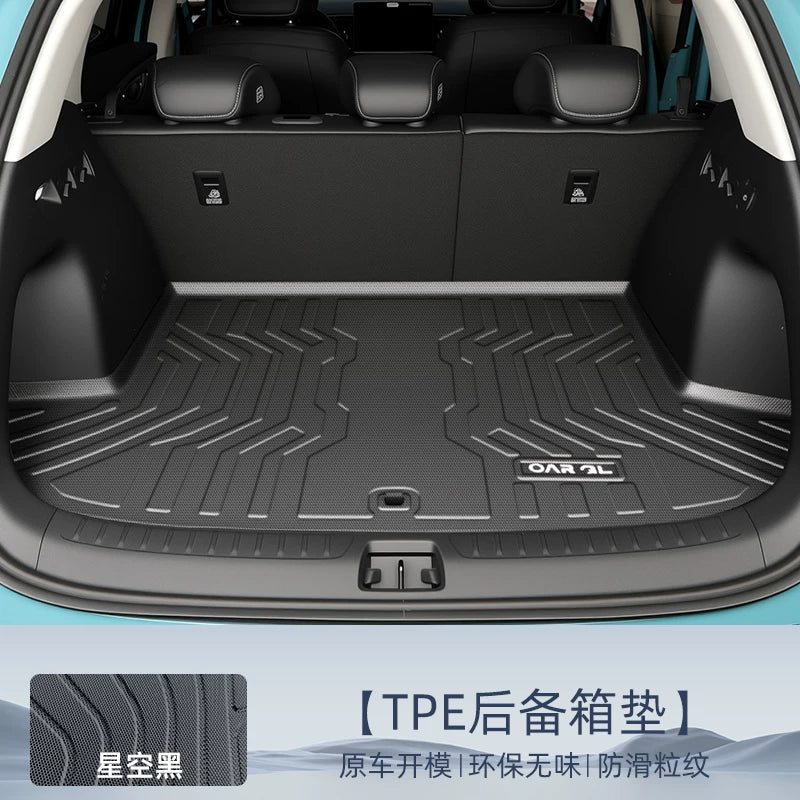 25 BYD Hiace 05EV Xüsusi Baqaj Döşəməsi TPE Quyruq Qutusu Döşəməsi Ön və Arxa Avtomobil Aksesuarları 05