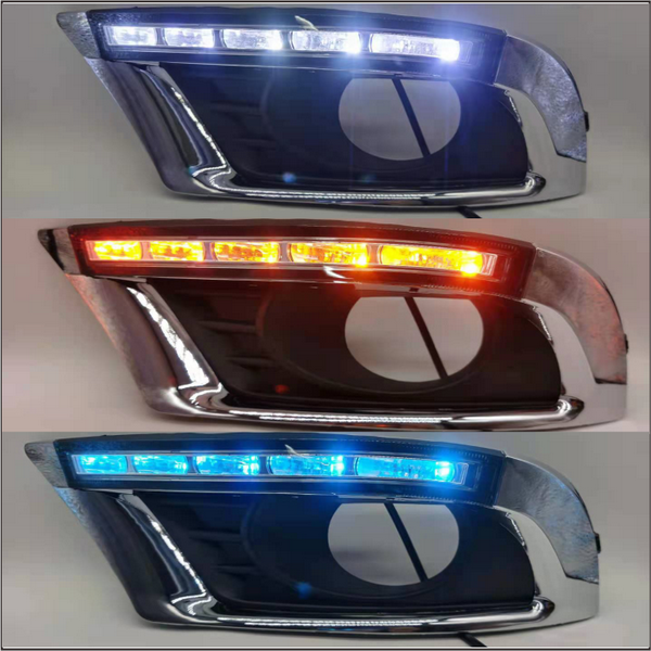 2009-2015-ci illərin Toyota Camry modellərinə tətbiq olunur, LED gündüz işıqlarına və sarı ardıcıl dönmə siqnallarına keçin.