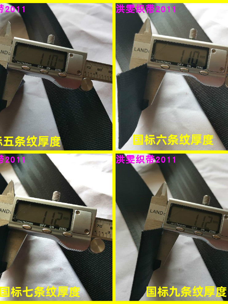 Eni 47mm Qara Milli Standart Avropa Standartı Avtomobil Təhlükəsizlik Kəməri Lenti Təhlükəsizlik Kəməri Kəməri Orijinal Avtomobil Kəmərinin Dəyişdirilməsi