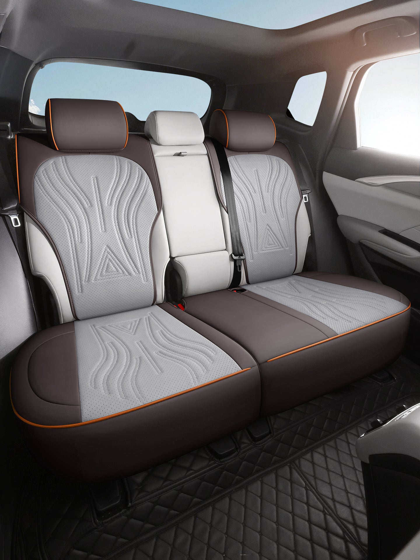 BYD Song Plus Xüsusi Avtomobil Oturacaq Yastıqları, Orijinal Dəri, Yəhər Yastıqları, Yarı Bükülmüş Oturacaq Yastıqları, Oturacaq Üzlükləri, 2025 Model