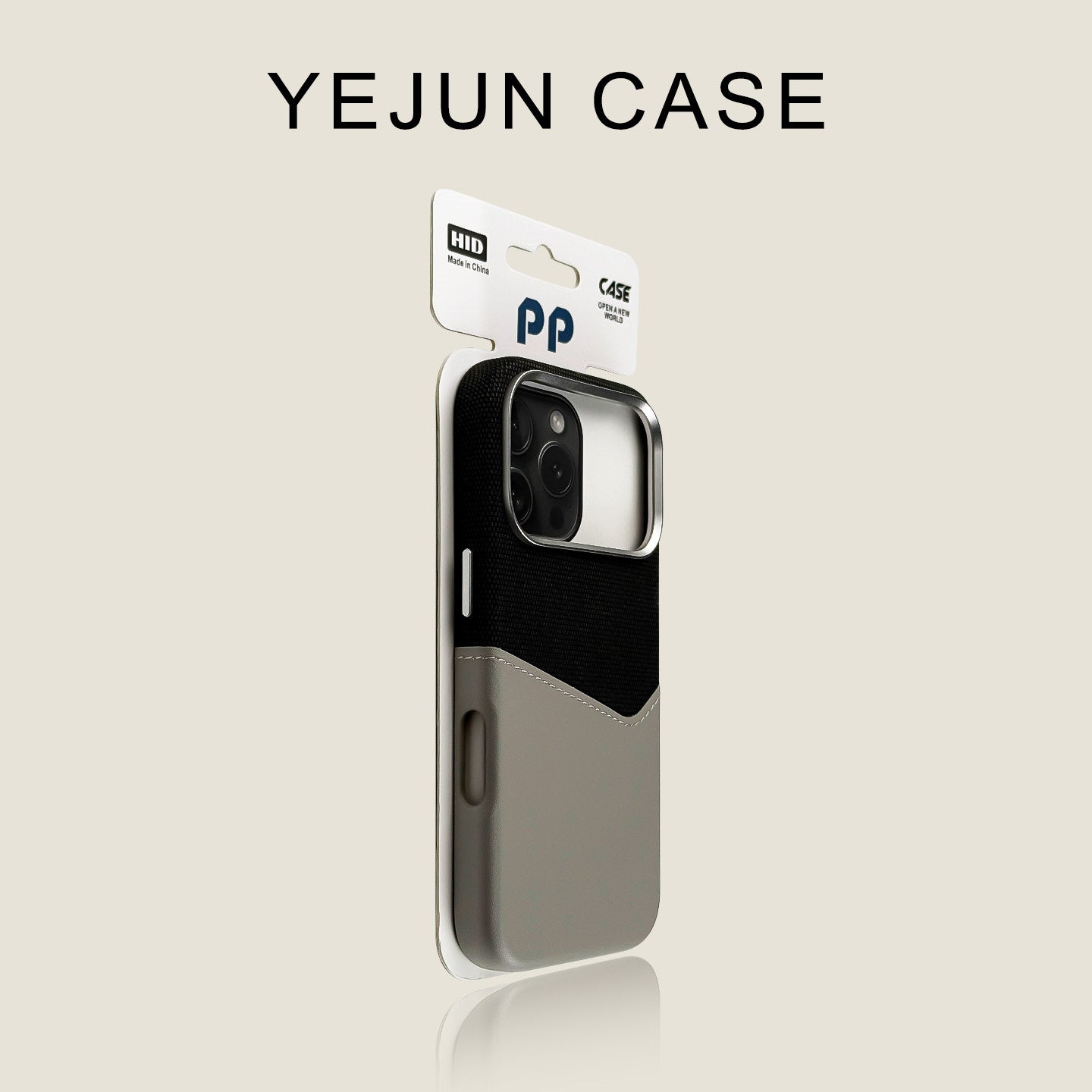 Yejun iphone17/16pro mobil telefon qutusu, yaşıl qoşa qoşulma kartı, apple 17promax düz dəri maqnit emiş 15pro anti-düşmə yüksək səviyyəli 14 biznes 13 moda brendi yüngül lüks kişilər və qadınlar üçün uyğundur 17air