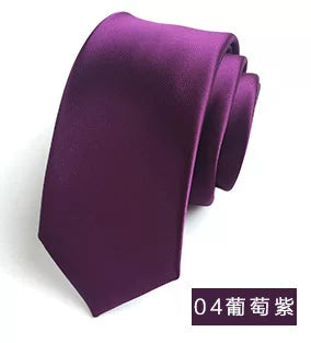 6cm tie men's wedding party necktie men's suit ties