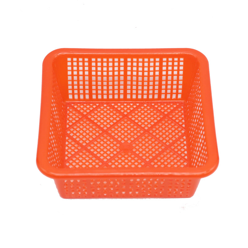 Kvadrat plastik səbət kiçik kvadrat ələk mətbəx yan yemək uşaq bağçası saxlama səbəti mətbəx meyvə və tərəvəz səbəti paylama səbəti