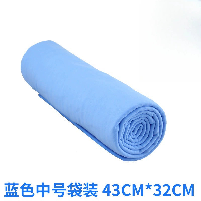 Maral dərisi saç qurudan dəsmal Tez quruyan başlığı silən idmançı üzgüçülük dəsmalı Super uducu döşəmə təmizləyici parça Avtomobil təmizləmə aləti