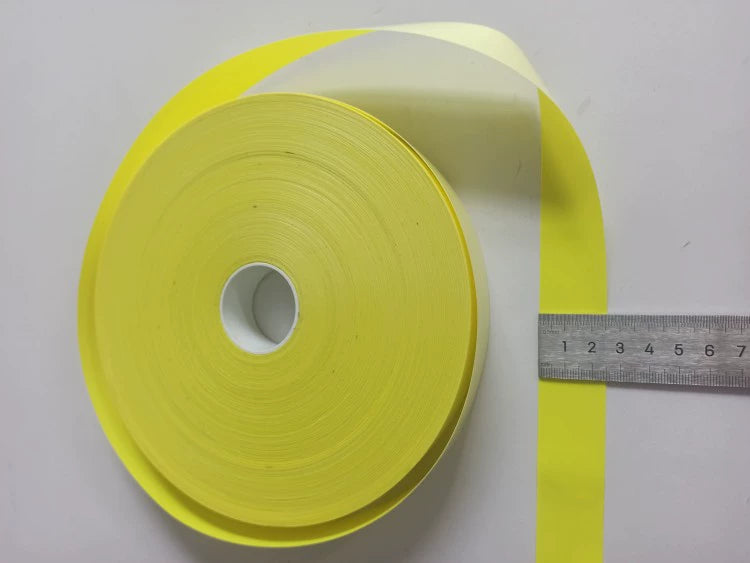 Parlaq TC Yansıtıcı parça etiketi Geyim tikişi üçün boz təhlükəsizlik xəbərdarlığı lenti Məktəb çantası öz-yapışan 5 sm əks etdirən stiker