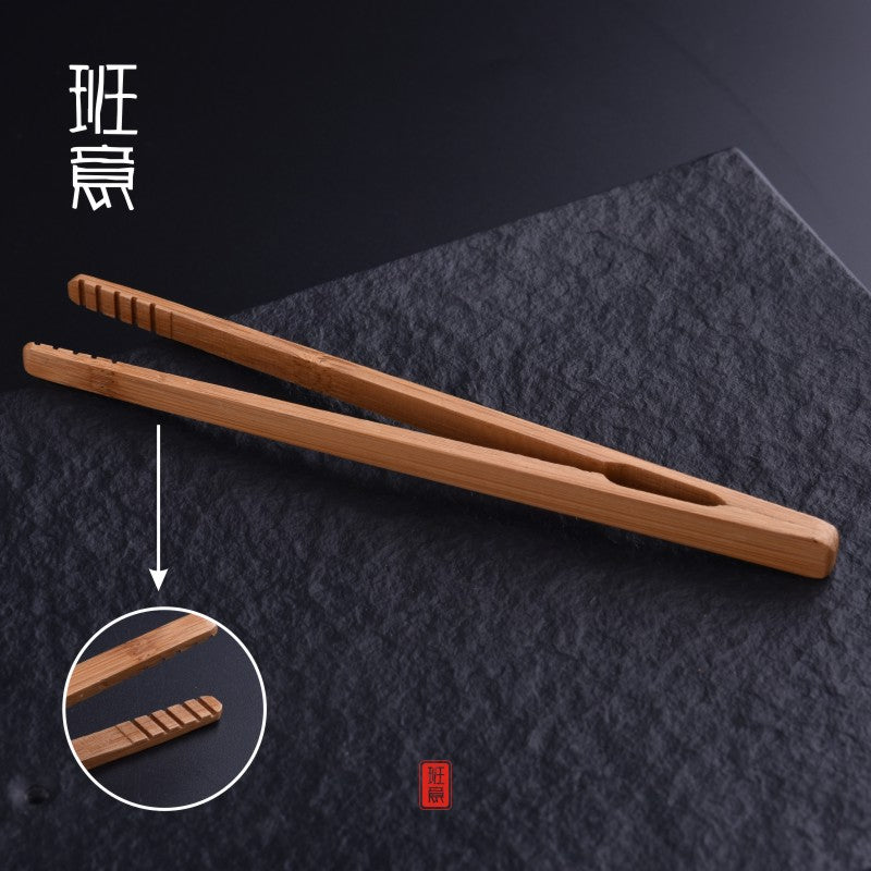 Banyi Çay Qısqacı Bambuk Kuboku Qısqac Dəsti Çay Mərasimi Cımbız Kung Fu Altı Cənab Aksesuar Çay Mərasimi Çay Qısqacları