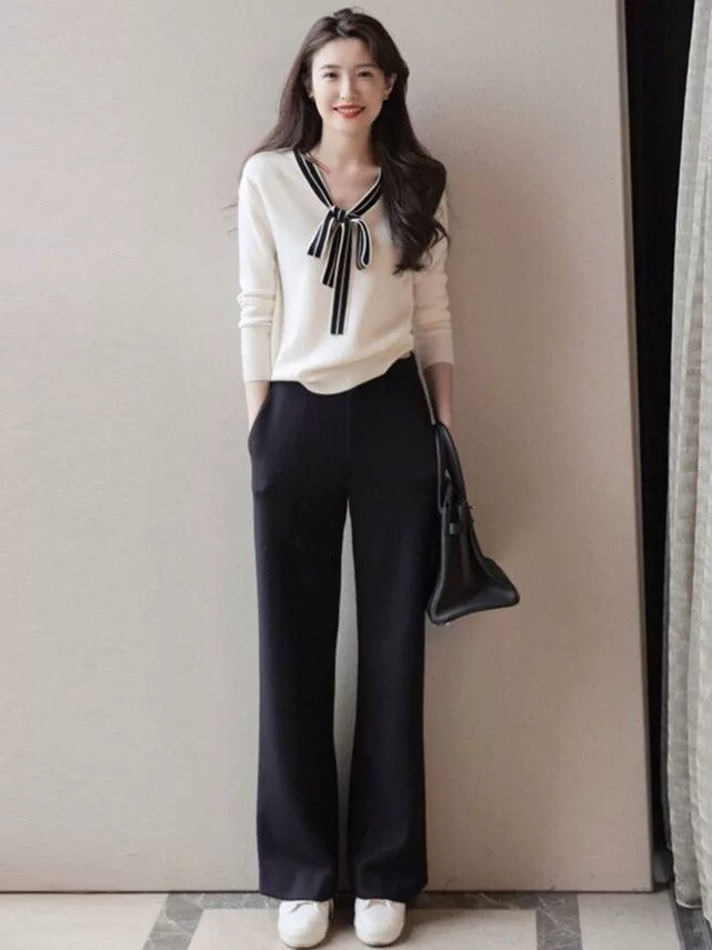2025 Summer Clothing Set New Style Salty Style Professional Miniature Fit Two-Piece Set with a Slightly Slimming Effect