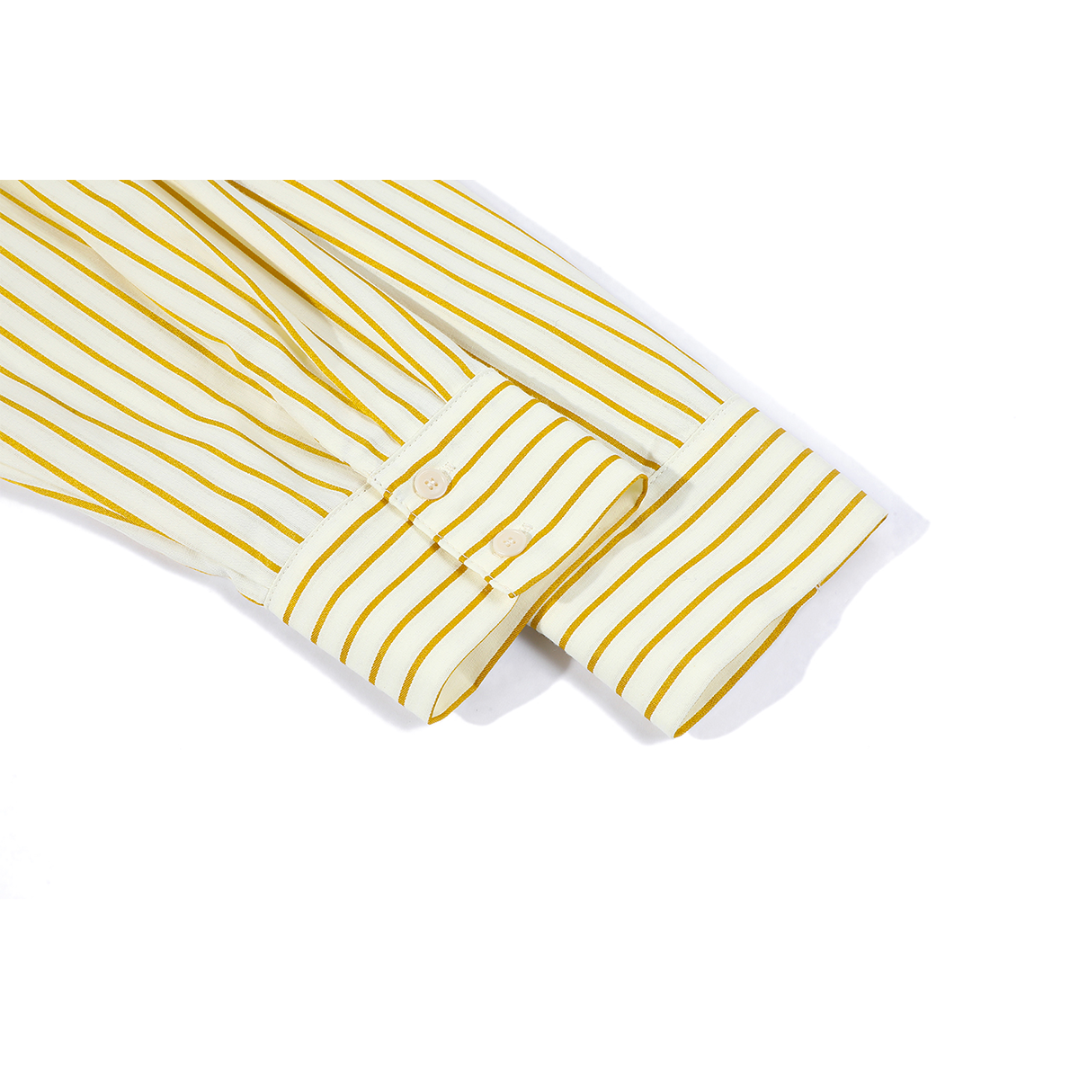 Chorissa Fransız üslubunda gənc və şık uzunqol zolaqlı köynək, yeni yaz və payız üslubunda, çox yönlü və zərif boş top