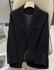 2025 qadınlar üçün moda blazer palto ofis xanımı karyera gödəkçələri kostyumu