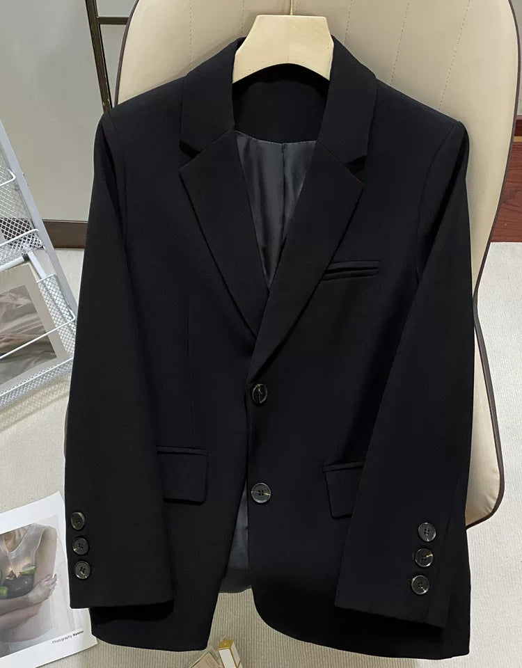 2025 qadınlar üçün moda blazer palto ofis xanımı karyera gödəkçələri kostyumu